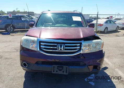 2015 Honda Pilot Touring from USA, damaged, VIN 5FNYF4H90FB049916